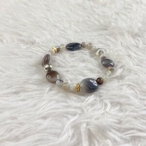 Just The Most Botswana Agate Bracelet